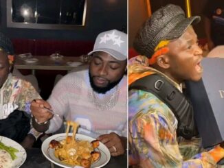 Davido is the best Nigerian musician, Portable declares as their linked up.